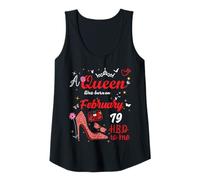 Donna 19 febbraio Compleanno Questa Regina è Nata Il 19 febbraio Canotta