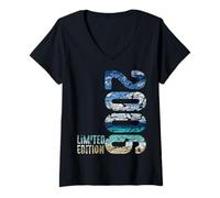 Donna 20° Compleanno Uomo Donna 20 Anni 2006 Decorazione Regalo Divertente Maglietta con Collo a V