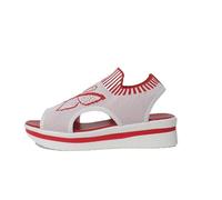 Donna 2026 Elastico Intrecciato Hollow Out Sandali Farfalla Modello Piattaforma Sandali Open Toe Traspirante Casual Sandali Plus Taglia Sportiva Sandali da spiaggia