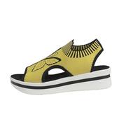 Donna 2026 Elastico Intrecciato Hollow Out Sandali Farfalla Modello Piattaforma Sandali Open Toe Traspirante Casual Sandali Plus Taglia Sportiva Sandali da spiaggia
