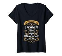 Donna 31 Anni Compleanno Luglio 1994 Uomo Donna Luglio 1994 Maglietta con Collo a V