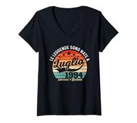Donna 31 Anni Compleanno Uomo Donna Regalo Luglio Vintage 1994 Maglietta con Collo a V