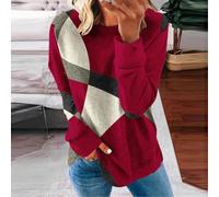 Donna 3D Maniche Lunghe Allentata Donna 3D Maniche Lunghe Allentata | 3D vivida, design allentato, maniche lunghe, ideale per club e vacanze, per stile fashion