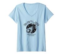 Donna 3I/Atlas Comet 2025 Riavvio Divertente Sarcastico Spazio Humor Design Maglietta con Collo a V