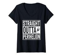 Donna 3i Atlas Straight Outta Perihelion Comet Humor Maglietta con Collo a V