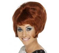 Donna 60s 60's 1960s Alveare Costume Parrucca Nubilato Festa Ramati da Smiffys