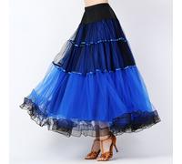 Donna a Balze Tulle Stanza da Ballo Danza Rete Valzer Moderno Swing Abiti per la