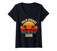 Donna Abito Palm Springs 2026 Palm Springs 2026 Maglietta con Collo a V