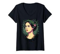 Donna ADA Lovelace Codice Come Una Ragazza Maglietta con Collo a V