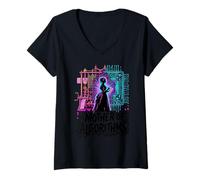 Donna ADA Lovelace Primo Programmatore di Computer Storia della Tecnologia di codifica Maglietta con Collo a V