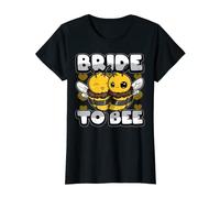 Donna Addio al nubilato "Bride To Bee" Sposa Sposa Sposa Be Pun Maglietta