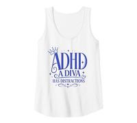 Donna ADHD Una Diva ha distrazioni Canotta
