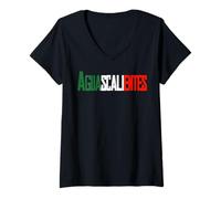 Donna Aguascalientes México Maglietta con Collo a V