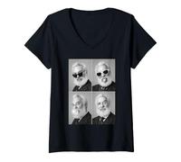 Donna Alexander Graham Bell Maglietta con Collo a V