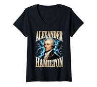 Donna Alexander Hamilton Maglietta con Collo a V