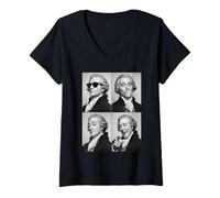 Donna Alexander Hamilton Maglietta con Collo a V