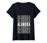 Donna Alondra Maglietta con Collo a V