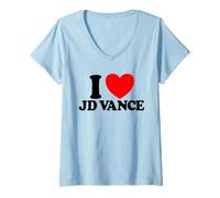 Donna Amo JD Vance '28 Presidente Vance 2028 Amo Vance Maglietta con Collo a V