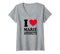 Donna Amo Maria Antonietta Maglietta con Collo a V
