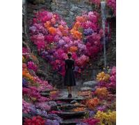 Donna Amore Puzzle 2000 Pezzi, 3D Puzzle per Adulti Impegnativo, Educa Puzzles Artistico, Divertente E Stimolante Puzzles Decorativo per La Famiglia, Regalo e Decorazione Pareti FNKL6-785