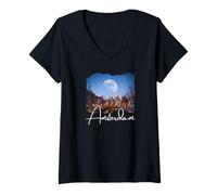 Donna Amsterdam - Paesi Bassi/Olanda - Amsterdam Maglietta con Collo a V