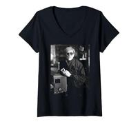 Donna Andy Warhol Pop Artist Filmmaker nel 1965 Maglietta con Collo a V