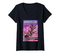Donna Animorphs The Underground Bat Transformation Book Cover Maglietta con Collo a V
