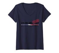 Donna Are We Great Again Yet Satira politica Patriotic USA Design Maglietta con Collo a V