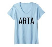 Donna Arta Maglietta con Collo a V