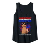 Donna Assistant Fireworks Direttore pirotecnico 4th of July Canotta