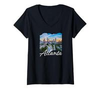 Donna Atlanta Maglietta con Collo a V