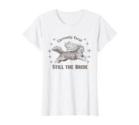 Donna Attualmente Feral Still The Bride Bachelorette Cat Maglietta