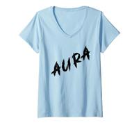 Donna Aura Maglietta con Collo a V