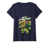 Donna Avatar The Last Airbender My Cabbages Maglietta con Collo a V