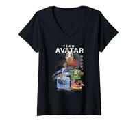 Donna Avatar The Last Airbender Team Avatar in This Together Maglietta con Collo a V