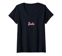 Donna Barbie - Fan Club Maglietta con Collo a V
