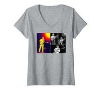 Donna Barclay James Harvest Giovanni Lees Les Holroyd da Cazzo Barnatt Maglietta con Collo a V