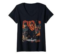 Donna Batman Absolute World's Finest Maglietta con Collo a V