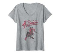 Donna Batman Harley Quinn Hi Puddin' Maglietta con Collo a V