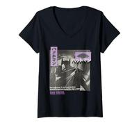 Donna Batman Kanji Darkest Shadows Maglietta con Collo a V