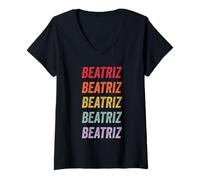 Donna Beatriz Maglietta con Collo a V