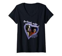 Donna Beetlejuice Valentine Make My Millennium Maglietta con Collo a V