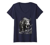 Donna Behemoth della Bestia Primordiale Maglietta con Collo a V