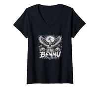 Donna Bennu Rise from The First Light Phoenix Maglietta con Collo a V