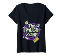 Donna Benvenuti in The Twilight Zone Maglietta con Collo a V