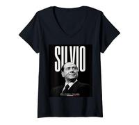 Donna Berlusconi - Silvio Maglietta con Collo a V