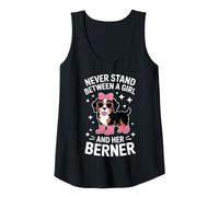 Donna Berner Girl Divertente Bovaro del Bernese Canotta