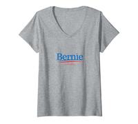 Donna Bernie Sanders per Il Presidente 2020 Maglietta con Collo a V