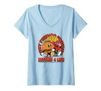 Donna Best Friends Forever Besties 4 Vita (Divertente BFF Graphic) Maglietta con Collo a V