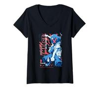 Donna Beyblade X Jaxon Blader X Feel The Impact Maglietta con Collo a V